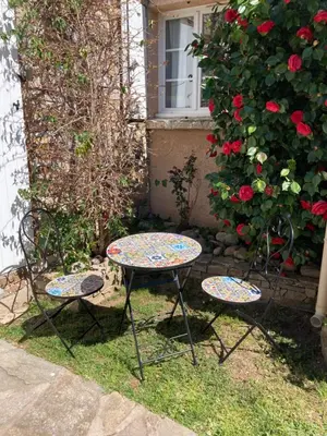 Jardin de l'établissement Chez Liselotte