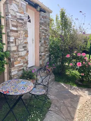 Jardin de l'établissement Chez Liselotte