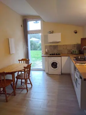 Cuisine ou kitchenette dans l'établissement Olivetu