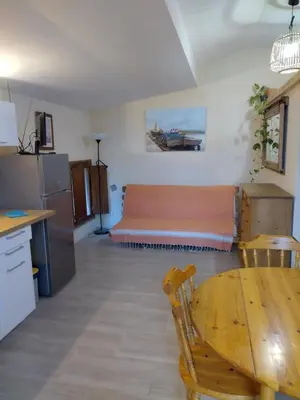 Cuisine ou kitchenette dans l'établissement Olivetu