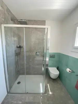 Salle de bains dans l'établissement Fiore di Machja - Moncale