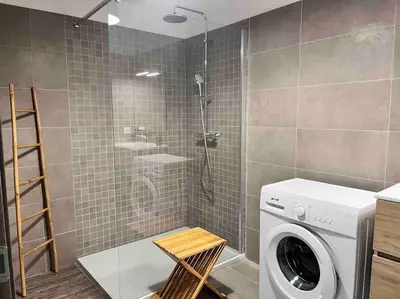 Salle de bains dans l'établissement Un havre de paix entre mer et montagne à Sant'Ambroggio