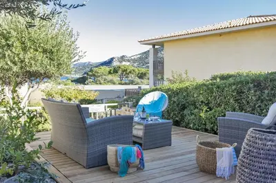 Jardin de l'établissement Casa Azul Turquesa