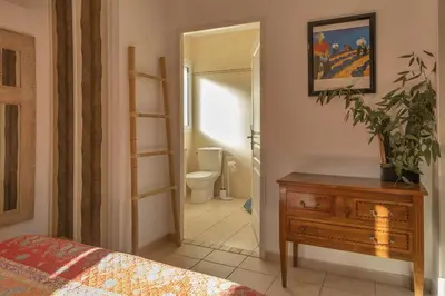 Un ou plusieurs lits dans un hébergement de l'établissement Casa Azul Turquesa