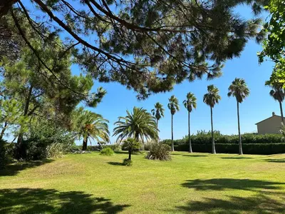 Jardin de l'établissement Résidence les chênes