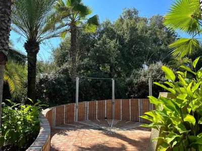 Jardin de l'établissement Résidence les chênes