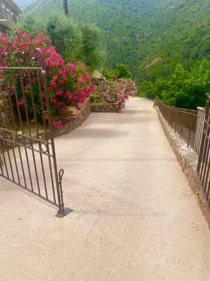 Paysage naturel près de la maison de vacances