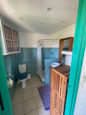 Salle de bains dans l'établissement RESIDENCE LA PLAGE Pieds dans l'eau Belle Vue mer