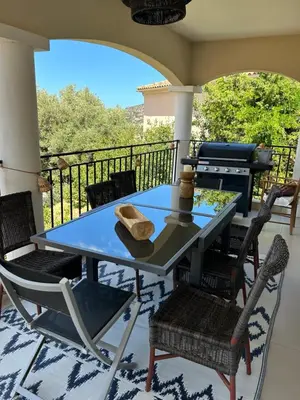 Balcon ou terrasse dans l'établissement VILLA U TEMPIU CORSU
