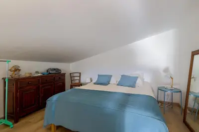 Un ou plusieurs lits dans un hébergement de l'établissement Di Mezzu - Proche plage et vue montagnes