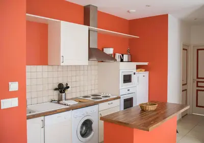 Cuisine ou kitchenette dans l'établissement Villa Patrimonio