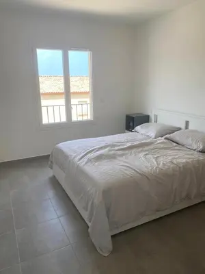 Un ou plusieurs lits dans un hébergement de l'établissement Domaine Amortella Saint-Florent
