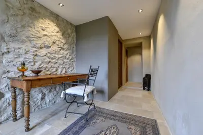 Coin salon dans l'établissement casa teppe rosse