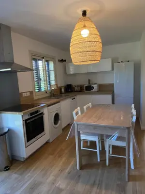 Cuisine ou kitchenette dans l'établissement Villa Oliera