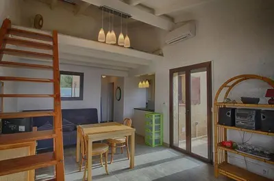Cuisine ou kitchenette dans l'établissement Appartement DOLCE 9 Lumio