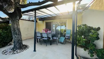 Balcon ou terrasse dans l'établissement Appartement T3 Boug 15 LUMIO