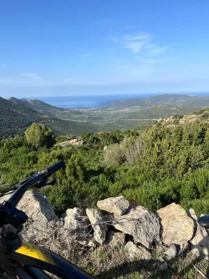 Paysage naturel près de la villa