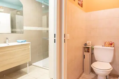 Salle de bains dans l'établissement Casa Sulana