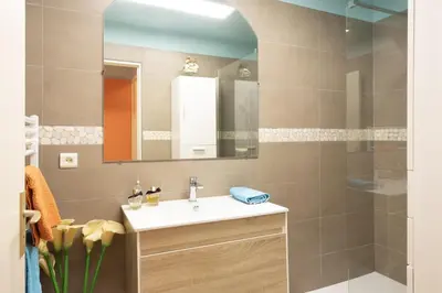 Salle de bains dans l'établissement Casa Sulana