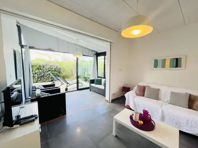 Coin salon dans l'établissement Appartement T3 Solane 23 LUMIO