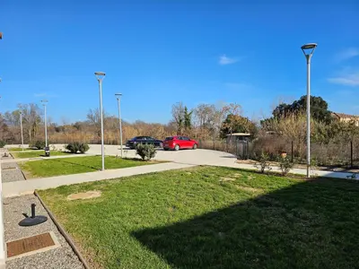 Plan de l'établissement Superbe appartement vue mer terrasse couverte face à la mer