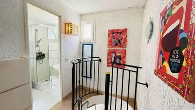 Salle de bains dans l'établissement Appartement Cocody 215 LUMIO