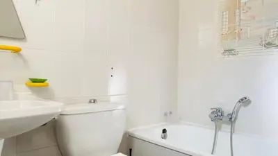 Salle de bains dans l'établissement Studio Cocody 228 LUMIO