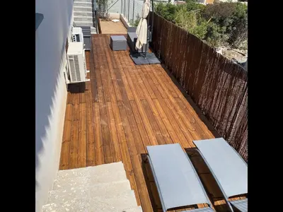 Balcon ou terrasse dans l'établissement Stella di Luce - Appt climatisé vue mer