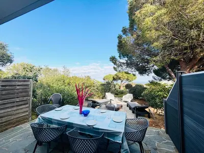 Jardin de l'établissement Appartement Boug 27 Lumio