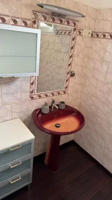 Salle de bains dans l'établissement Appartement T4