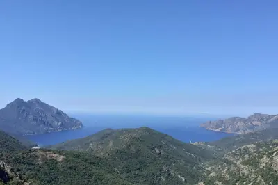 Paysage naturel près de la villa