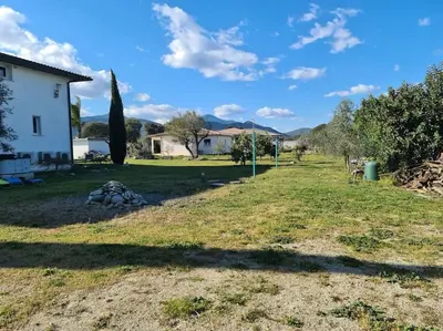Vue générale sur la montagne ou vue sur la montagne depuis l'appartement