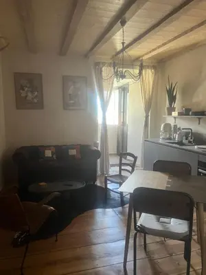Cuisine ou kitchenette dans l'établissement Appartement prestige, cour Paoli