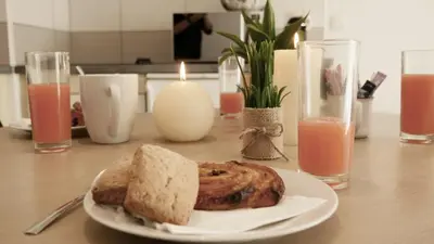 Nourriture dans l'appartement ou à proximité