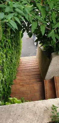 Jardin de l'établissement Charmante Maison de village, Proche Aéroport