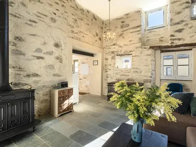 Coin salon dans l'établissement Holiday Home Casa Serena by Interhome