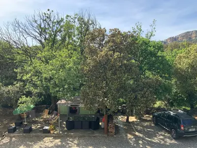 Paysage naturel près de la maison d'hôtes