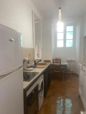 Cuisine ou kitchenette dans l'établissement T2 Marché de Bastia