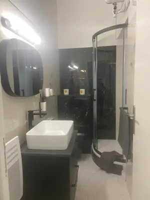 Salle de bains dans l'établissement T2 Marché de Bastia