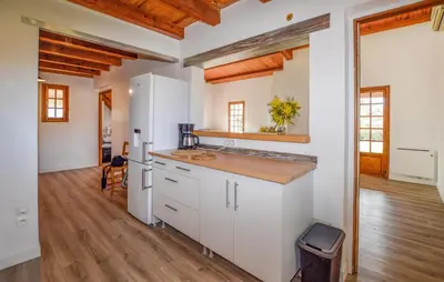 Cuisine ou kitchenette dans l'établissement Casaperta Aleria