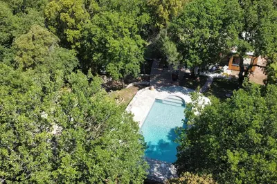Piscine de l'établissement Villa Bergerie Baracco Argia, piscine, maquis et tradition corse pour 6 personnes ou située à proximité