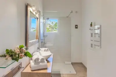 Salle de bains dans l'établissement Bel Appartement 