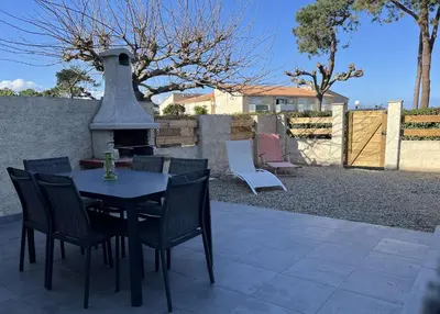 Terrasse ou espace extérieur de l'établissement BORGO Duplex 4 pers proche mer