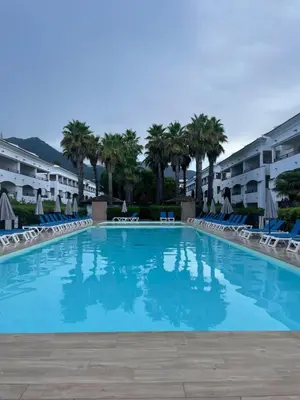 Piscine de l'établissement Appartement T3 les pieds dans l'eau ou située à proximité
