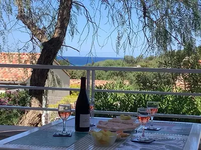 Boissons dans l'établissement La perle de lozari, Duplex vue mer, Belgodère, L'île rousse, Corse