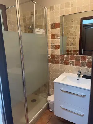 Salle de bains dans l'établissement La Casa ISAIA, Cap Corse