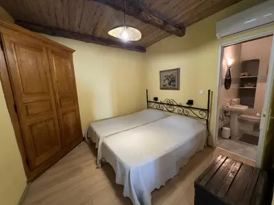 Un ou plusieurs lits dans un hébergement de l'établissement Maison Simonpietri