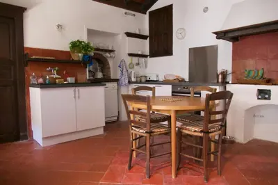 Cuisine ou kitchenette dans l'établissement Casa di Pruno