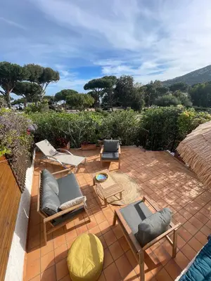 Paysage naturel près de la maison de vacances