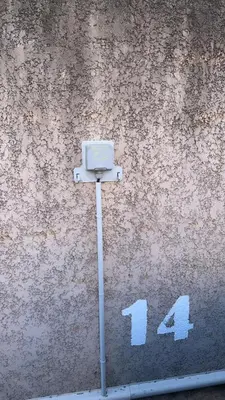 Plan de l'établissement Maison en bord de mer, Plage de la Marana en Corse